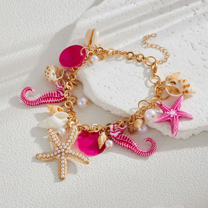 Bracelet de Luxe à Pampilles en Perles – Cristal No.5, Cadeau Élégant pour Femme