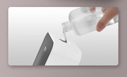 Distributeurs de savon liquide Rechargeable mural 280ML à réglage à trois vitesses Distributeur automatique de mousse Machine de désinfectant pour les mains