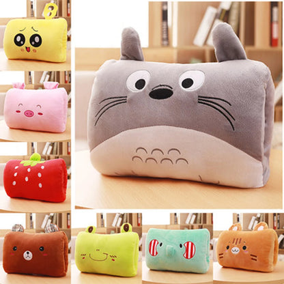 Coussin mignons pour enfants Jouets en peluche de dessin animé d'hiver Chauffe-main, non électrique