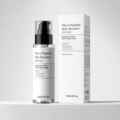 6 Peptide Essence L'ensemble de soins de la peau rafraîchissant.