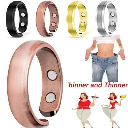 Anneaux Magnétiques Thérapeutique Ajustables pour Homme et Femme