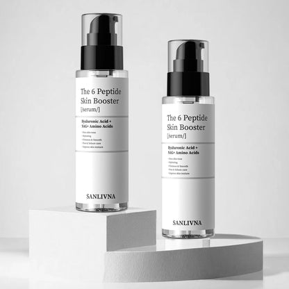6 Peptide Essence L'ensemble de soins de la peau rafraîchissant.