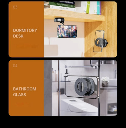 Pour le support de téléphone de voiture Magsafe 360 support. d'adsorption sous vide intelligent Support de pare-brise, magnétique stable
