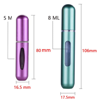 Atomiseur de parfum rechargeable de 5 ml, mini vaporisateur