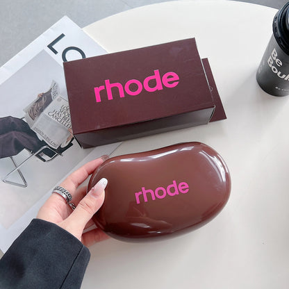 Sac de  portable en silicone avec miroir, rouge à lèvres, blush, hydratant, brillant à lèvres