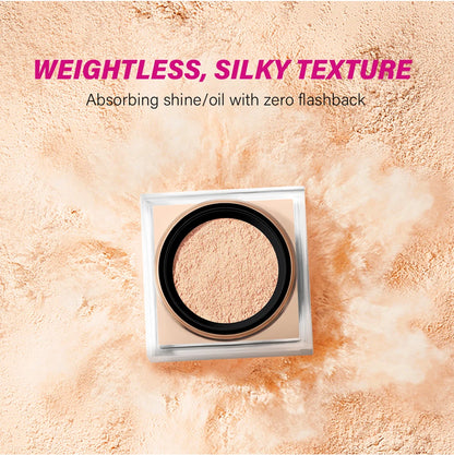 poudre de fixation en Contrôle de longue durée Visage naturel mat Imperméable BrighTening Poudre en vrac Maquillage Cosmétiques
