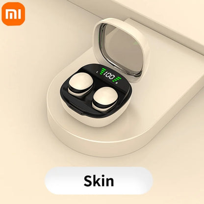 Xiaomi Mini sans fil Bluetooth 5.3 Casque Petits écouteurs Sommeil Travail Musique Sports Invisible HD HIFI Basse Qualité sonore Écouteurs