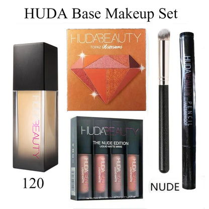 Fond de teint mat HUDA 9 couleurs, 34 ml, anti-cernes, nourrissant, longue tenue, anti-cernes, cosmétique respirant. HUDA BEAUTY