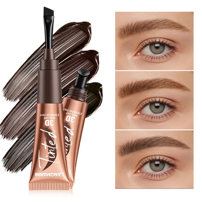 Gel de teinture pour sourcils 3 couleurs, imperméable, longue tenue, naturel, amovible, sans bavures, tatouage, maquillage.