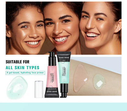 Power Grip Highly Moisturizing Makeup Base Isolation, maquillage naturel incolore