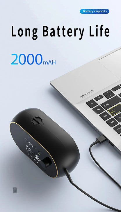 Distributeur automatique de savon en mousse sans contact Affichage de la température de l’heure Charge USB Distributeur de savon liquide à induction automatique étanche
