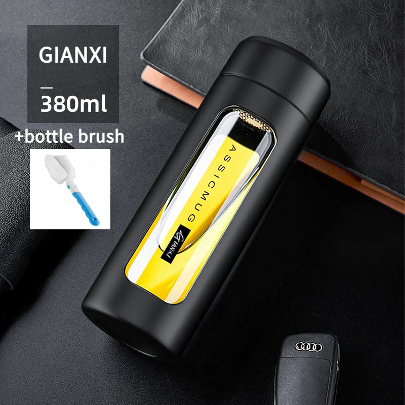 🍵 GIANXI Office – Tasse à Thé 380 ml avec Filtre Séparateur
Tasse Portable Résistante à Haute Température.