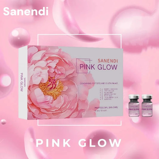 Sanendi New 2025 Pink Glow Home Care PDRN Pink Peptide Dr.Pen ampoules de 5 ml