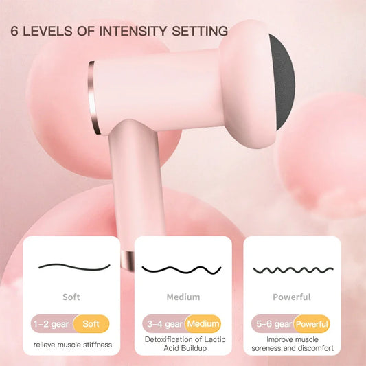 Marteau de massage électrique Vibrateur de percussion de tissus profonds, Soulagement les douleurs musculaire