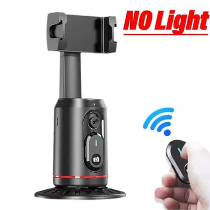 COOL DIER 2025 Nouveau stabilisateur de cardan à rotation 360, trépied Selfie Stick Desktop Face Tracking Gimbal pour Tiktok Smartphone Live