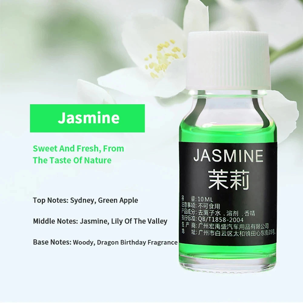 Recharge de parfum de voiture Liquide Huile essentielle Désodorisant Replissage pour Auto Natural Plant Aroma Diffuser Fragrance Humidificateur