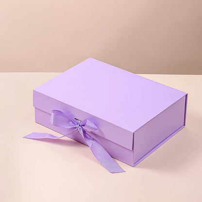 Coffret cadeau magnétique de luxe, coffret cadeau pliable, couvercle rabattable, cadeau st Valentin