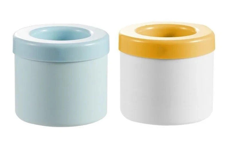 Moule à glaçons en silicone Seau à glace rond Été Fait maison DIY Réfrigérateur Freeze Ice Maker Creative Ice Cube Mold Barware Tools