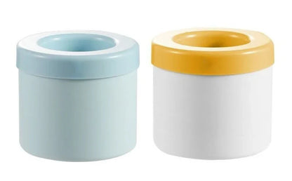 Moule à glaçons en silicone Seau à glace rond Été Fait maison DIY Réfrigérateur Freeze Ice Maker Creative Ice Cube Mold Barware Tools