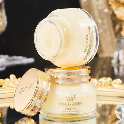 Crème pour le visage au collagène Crème raffermissante hydratante, éclaircissante, réduit les rides et les ridules éclaircit les produits pour la peau