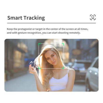 Rotation à 360° suivant le mode de prise de vue Stabilisateur de cardan Selfie Stick Trépied pour iPhone.