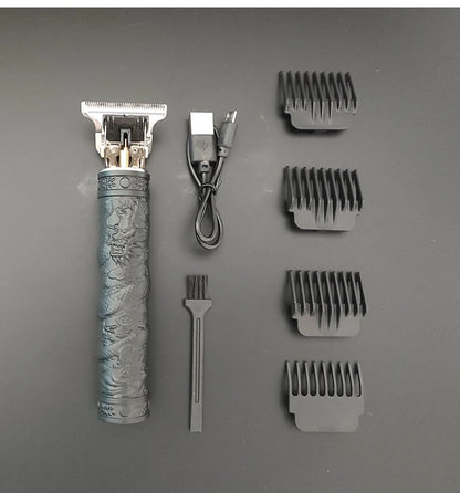 Rasoir Électrique Professionnel 3-en-1 pour Hommes  Tondeuse à barbe • Rasoir cheveux & contours • Style barber haute précision