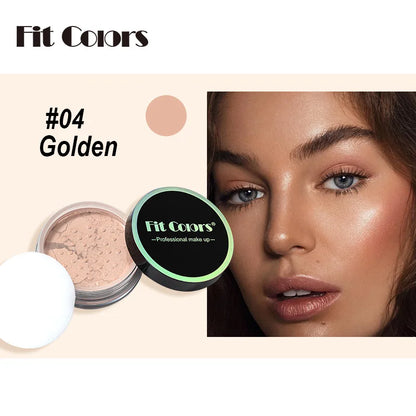 Fit Colors Concealer Smoothing Powder Poudre de maquillage imperméable et résistant