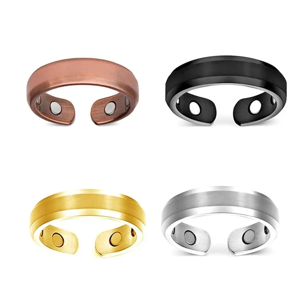 Anneaux Magnétiques Thérapeutique Ajustables pour Homme et Femme