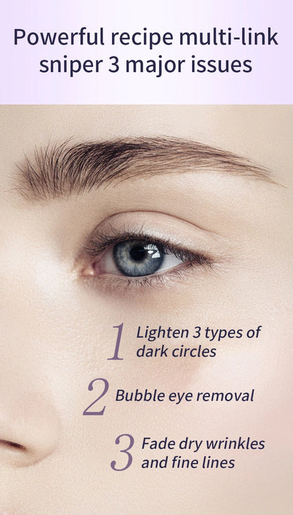 O'CHEAL – Crème Contour des Yeux avec Applicateur Roller Massant