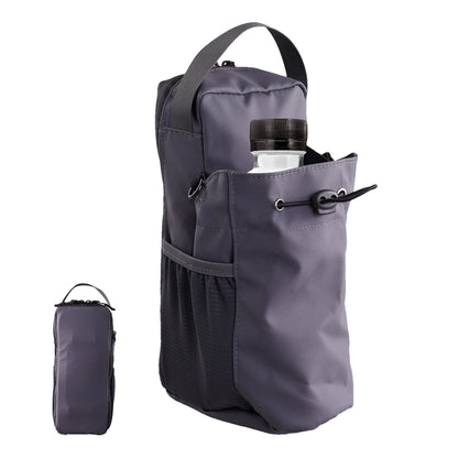 Sac à bandoulière magnétique pour salle de sport Bouteille d’eau et support de téléphone Sac à bandoulière imperméable pour les sports de plein air Accessoires de fitness de voyage