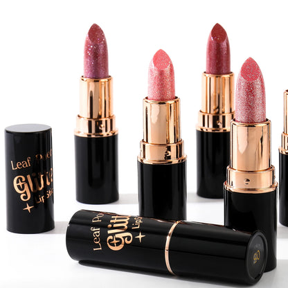 Rouge à lèvres pailleté métallisé, hydratant, waterproof, mat, diamant, nacré, baume teinté