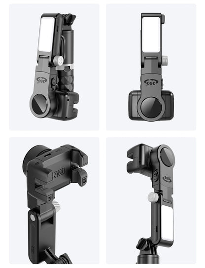 Selfie Stick Téléphone Cardan Stabilisateur Pour iPhone Android Action Caméra Trépied Téléphone Portable Cellule Mobile Smartphone Poignée Poignée Vidéo