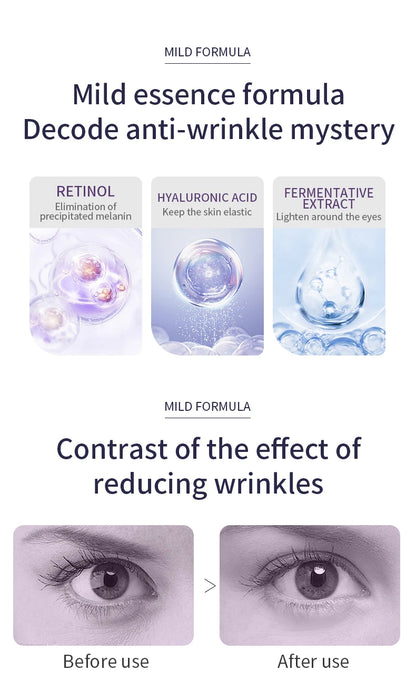 O'CHEAL – Crème Contour des Yeux avec Applicateur Roller Massant