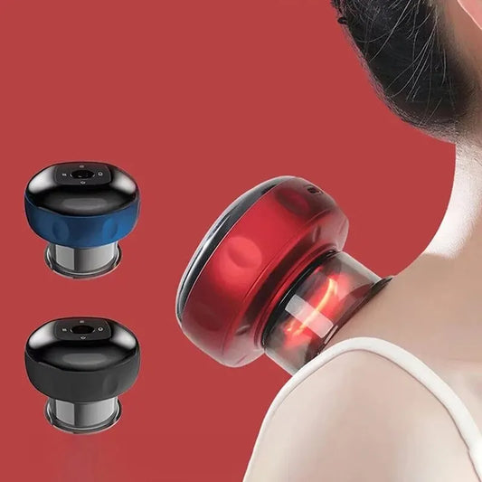 Dispositif de Massage et Grattage Intelligent par Ventouse Chauffante