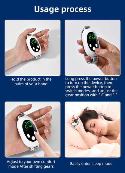 Ce dispositif de sommeil intelligent, techniques de neurologie, il soulage l'insomnie.
