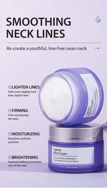 crème pour le cou éclaircit les ridules éclaircit raffermit la crème pour le cou éclaircissante crème hydratante