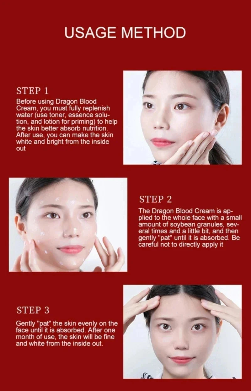 Dragon’s Blood Face Cream Retinol Placenta Essence Brightening Lift Raffermissant Soins de la peau Cosmétiques coréens