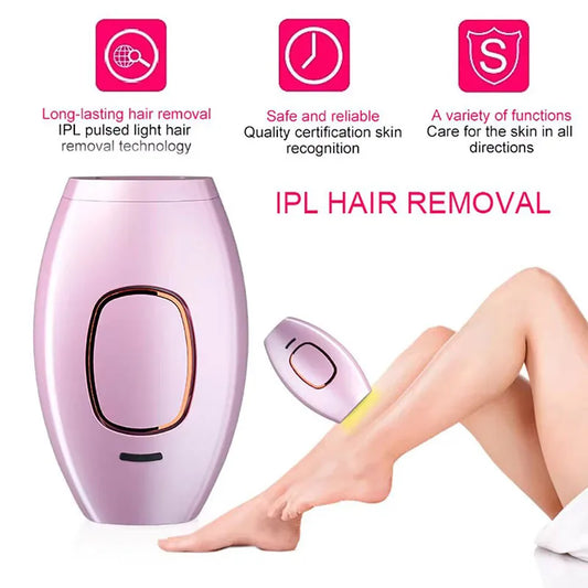 NOUVEAU Body Bikini IPL 500 000 Flash Épilateur Pulses Permanent, Indolore Pour Femmes.