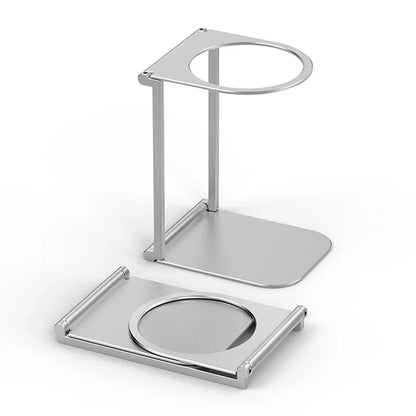 ABUI Support de goutte à goutte en aluminium Support de machine à café expresso en aluminium Support de goutteur de café