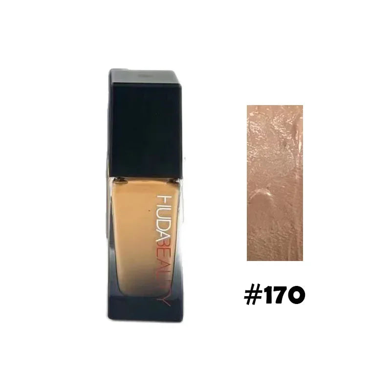 34ml HUDA Fond de teint liquide impeccable Correcteur mat Maquillage facial nourrissant longue durée Pores dissimulés Cosmétiques respirants