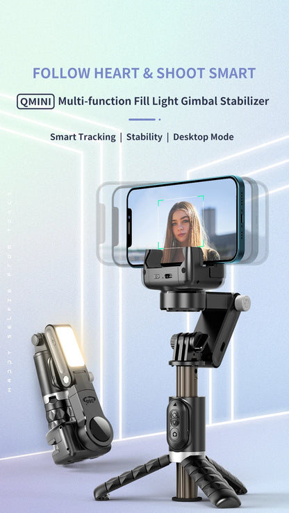 Selfie Stick Téléphone Cardan Stabilisateur Pour iPhone Android Action Caméra Trépied Téléphone Portable Cellule Mobile Smartphone Poignée Poignée Vidéo