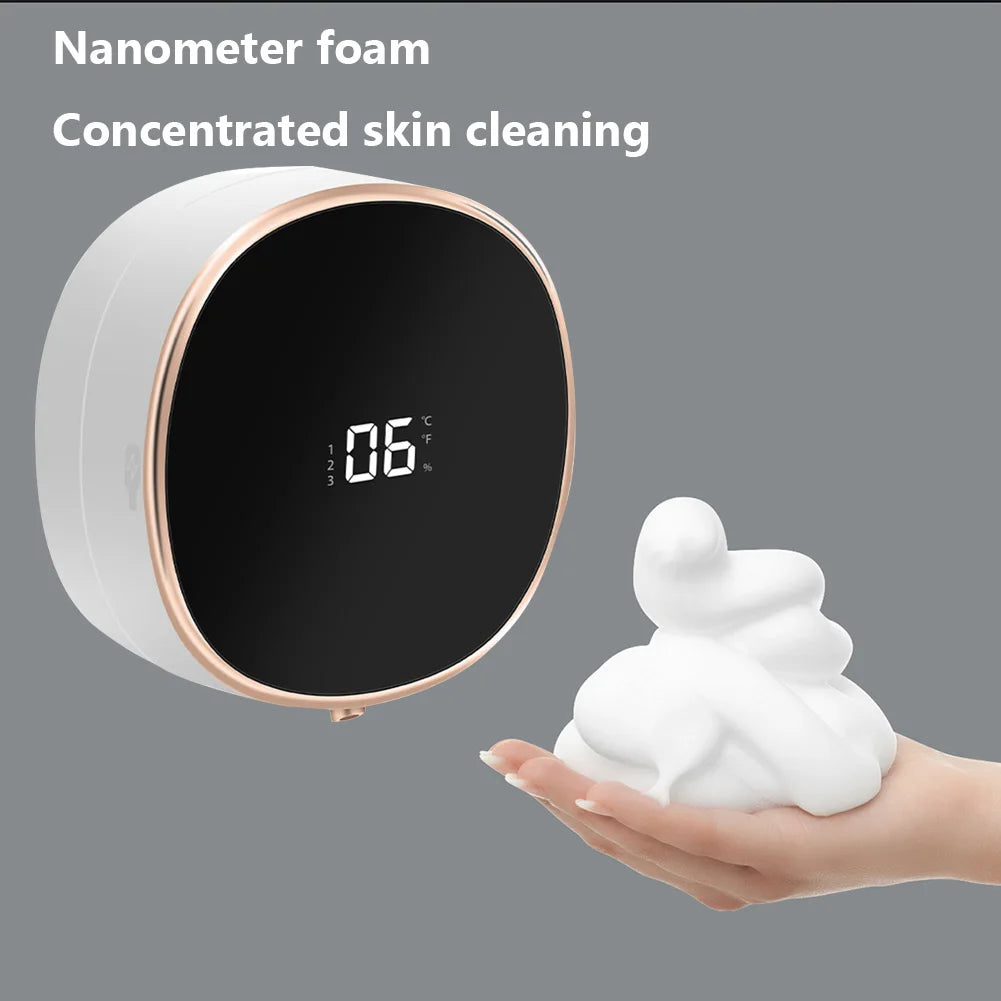 Distributeur de savon automatique murale Capteur infrarouge Portable étanche pour les restaurants et la maison