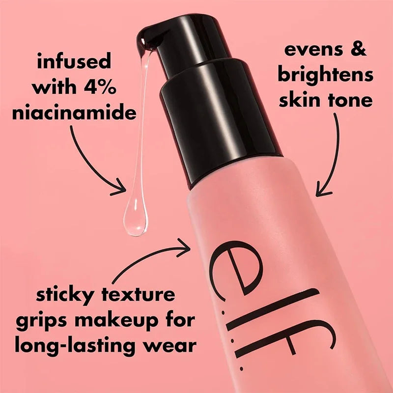 24 ml d'apprêt de maquillage en gel de base de maquillage hautement hydratant pour la peau sèche Rafraîchissant Facile à absorber Pas de poudre Stuck Maquillage naturel