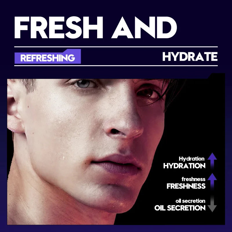 SADOER – Coffret Soins Visage Hommes 6-en-1  Hydratation • Nettoyage • Protection solaire • Anti-âge .