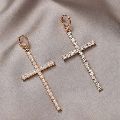 New French Retro Crystal Pearl Stud Earrings For Women Exquisite Bee Small Earrings Fashion Jewelry Gift Mujer Boucle D'oreille